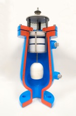 Válvula de venteo de aire RF modelo RGXII