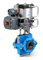 Válvula pinch RF neumatica de control